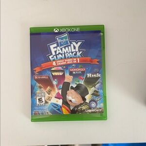Hasbro Family Fun Pack for Xbox One - Green and Blue Cover